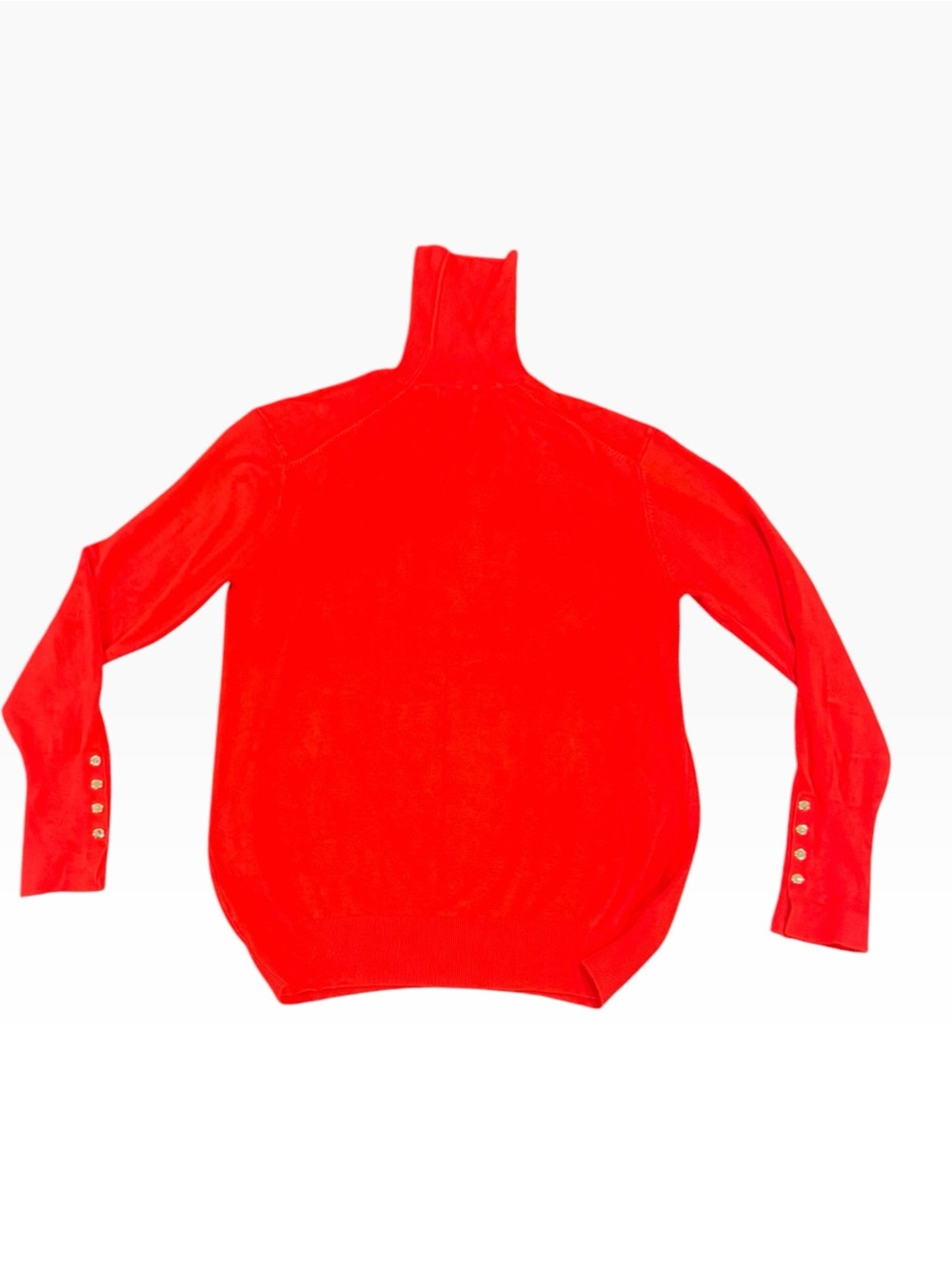 Zara Bright Red Turtleneck Sweater XXL